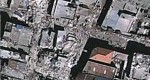 מרכז העיר פורט או פרינס לאחר הרעש, ינואר 2010. צילום: הלוויין GEOEYE בשירות גוגל ארץ