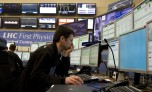 חדר הבקרה של CERN ב-30 במרץ 2010. צילום: אתר CERN