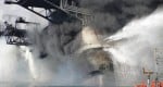 הנסיונות להלחם בדליפת הנפט מאסדת הקידוח של בריטיש פטרוליום במפרץ מקסיקו, אפריל 2010. צילום: נשיונל ג'יאוגרפיק המוקרנים בסרט ב-8 ביוני