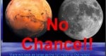 מאדים גדול כמו הירח? אין סיכוי. איור: UNIVERSE TODAY