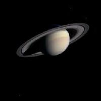 The planet Saturn