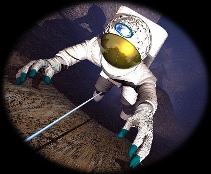 Astronaut on Mars. Illustration: NASA