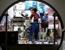 Astronaut Kalpana Chawla in Colombia
