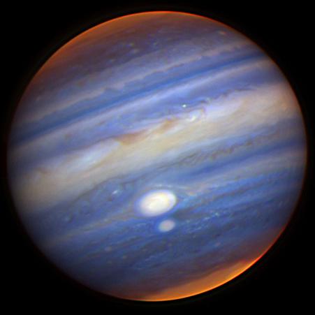 Jupiter's red spots