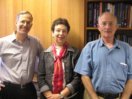 Prof. Itai Bab, Prof. Esther Shahmi and Prof. Raz Yeremia