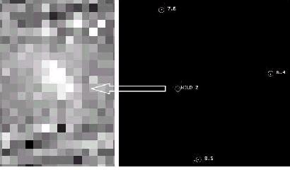 The collection spacecraft approaches the comet Image: NASA