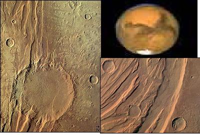 עדויות לתזוזות קרקע על מאדים