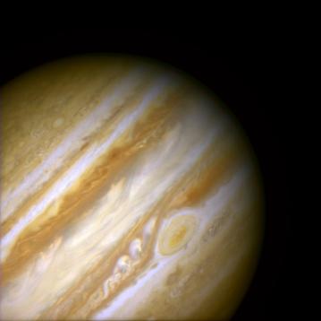 The planet Jupiter