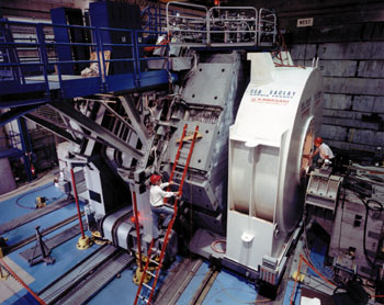 The experimental detector BABAR. Credit: SLAC