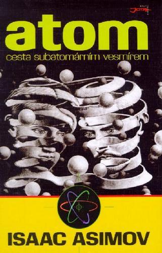 The cover of Asimov's book Atom, in English