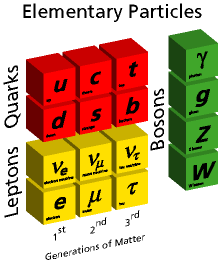 The standard model particles