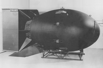 The Fat Man - the nuclear bomb that expanded large areas