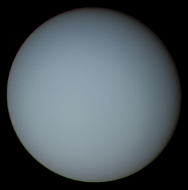 The planet Oron. Photo: Voyager 2