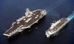 aircraft carriers. (Photo: from Wikipedia)