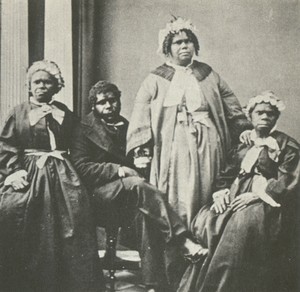 The last four aborigines of Tasmania