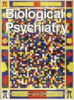 The cover of the issue of the journal biologica psychiatry