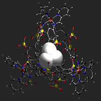 White phosphorus atoms are 'trapped'. Photo: University of Cambridge