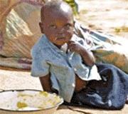 ילד רעב באפריקה