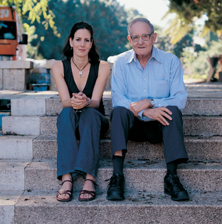 Prof. David Gavol and Hila Gal