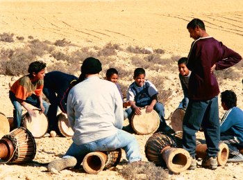 دائرة الطبول في بئر هداج. تصوير ريبيكا زابيرت