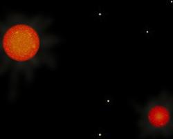 النجوم القريبة من النظام الشمسي