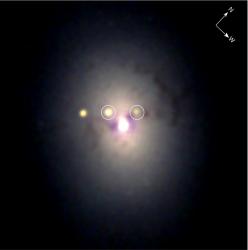 Galaxy NGC 1316. Source: NASA, Swift, Stefan Himmler.