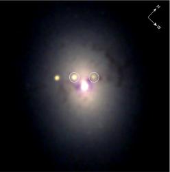 גלקסיה NGC 1316. מקור: נאסא, סוויפט, סטפן הימלר. גלקסיה NGC 1316. מקור: נאסא, סוויפט, סטפן הימלר.