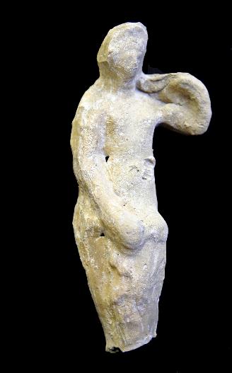 One of the sculptures discovered in Susita. Photo: Haifa University