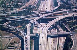 Interchange in Los Angeles, from Wikipedia