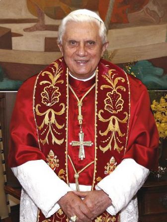 Pope Benedict XVI. From Wikipedia