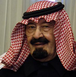 King Abdullah of Saudi Arabia, from Wikipedia