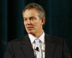 Former British Prime Minister Tony Blair