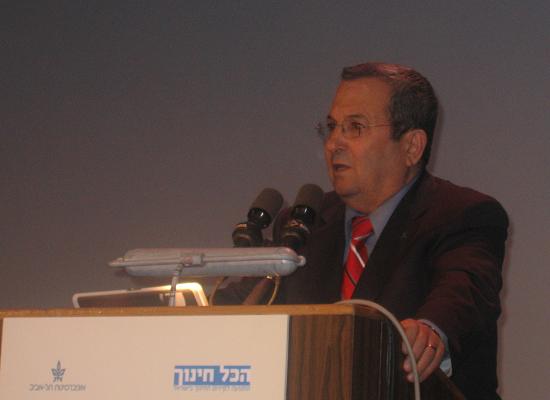 אהוד ברק בכנס הכל חינוך, אוני' ת''א, 26 בינואר 2009
