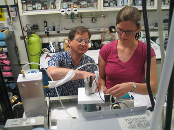 American Standards Institute researchers are examining the facility for hazardous materials