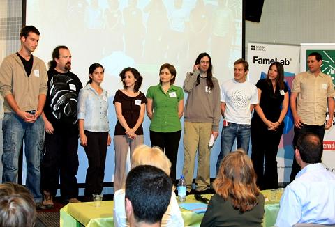 Group photo of the winners Photo: Sivan Shavor, courtesy of the British Council