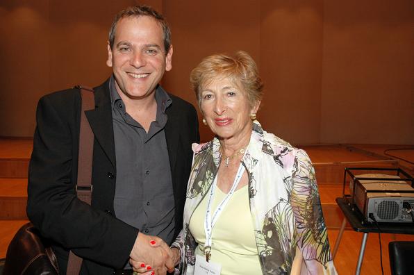 MK Nitzan Horowitz and Dame Shirley Porter