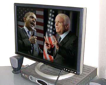 Obama and McCain. Courtesy of Daily Mail - Information Week