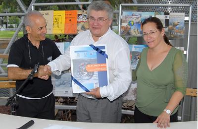 מימין: דר. אורית בן-צבי אסרף, פרופ' אנדרס סולוסי-נאגי ופרופ' ניר אוריון מימין: דר. אורית בן-צבי אסרף, פרופ' אנדרס סולוסי-נאגי ופרופ' ניר אוריון