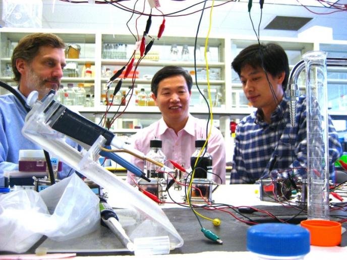 Bruce Logan's lab at the University of Pennsylvania