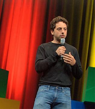 Sergey Brin. Courtesy of Daily Mail People and Computers