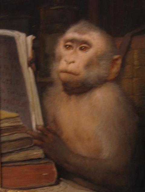 القرد القارئ، غابرييل فون ماكس. بداية القرن العشرين