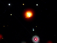 Gamma-ray burst imaged on September 13 by the Swift Space Telescope