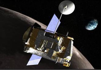 The Lunar Rover spacecraft - LRO, artist's impression