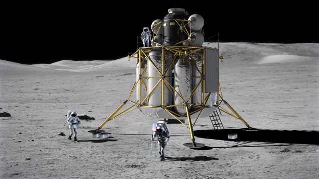 אלטאיר, חללית הנחיתה על הירח במשימות המתוכננות