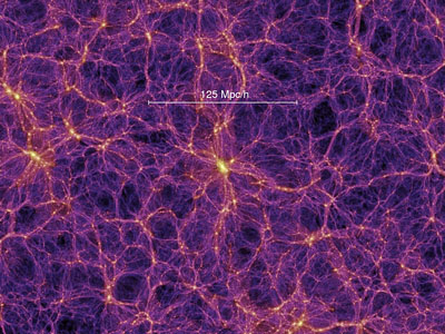 The cosmic web. Figure - European Space Agency