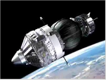 المركبة الفضائية فوتون إم 3 التابعة لوكالة الفضاء الأوروبية. الصورة: وكالة الفضاء الأوروبية