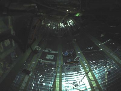 הלווין המתנפח ג'נסיס 2 של ביגלו אירוספייס- מראה מבפנים