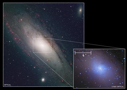 M31 أندروميدا - المجرة المجاورة لمجرة درب التبانة
