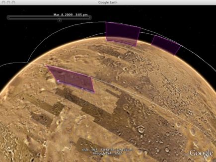 Mars photos in real time