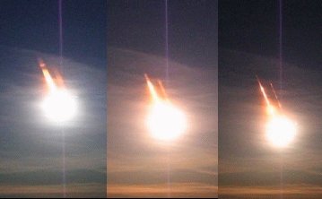 The object that lit up the sky of Canada on November 20, and was discovered to be a meteor weighing 10 tons